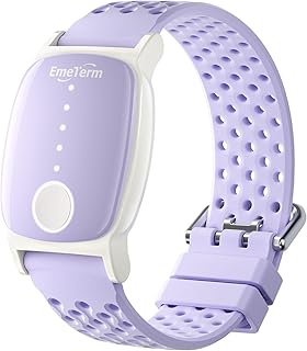 EmeTerm Explore Active FDA-Cleared Anti-Nausea Wristband Nickel-Free 5m Dive Ready Motion Sickness Relief Band Non-drowsy Drug-Free Rechargeable Fluoroelastomer Strap for Salt-Water Resistance