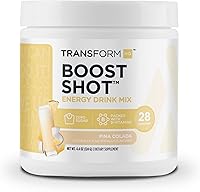 Vista 13 de TransformHQ Everyday Boost Shot - 28 porciones (limonada de fresa), sin OMG, sin gluten