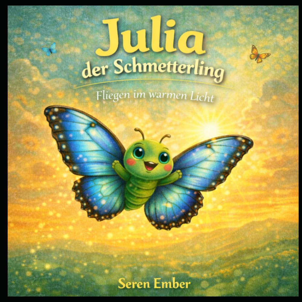 Julia der Schmetterling: Fliegen im warmen Licht