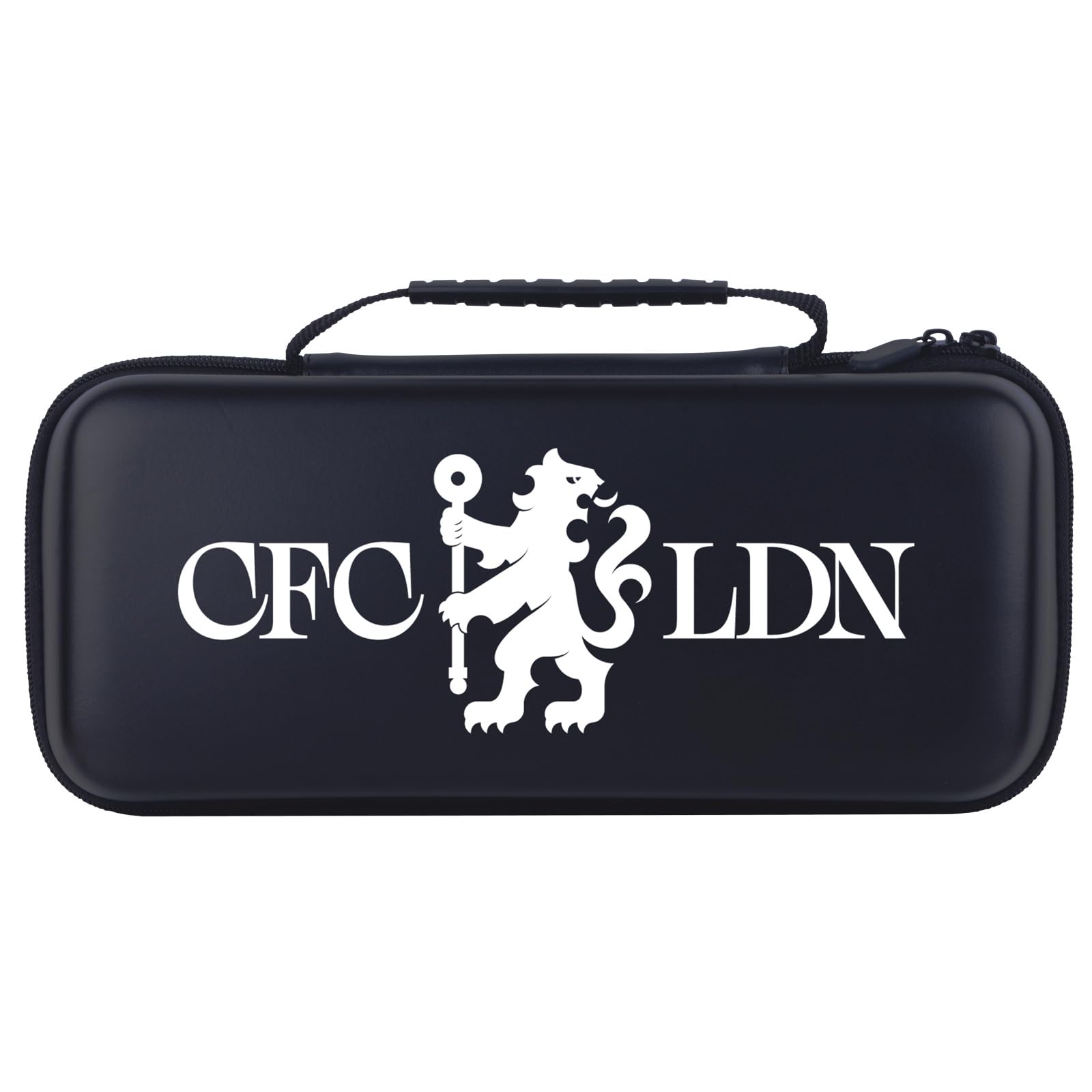 Head Case Designs Officially Licensed Chelsea Football Club Lions Graphic Logo Hard Storage Travel Carry Case Compatible With Asus ROG Ally — image 1