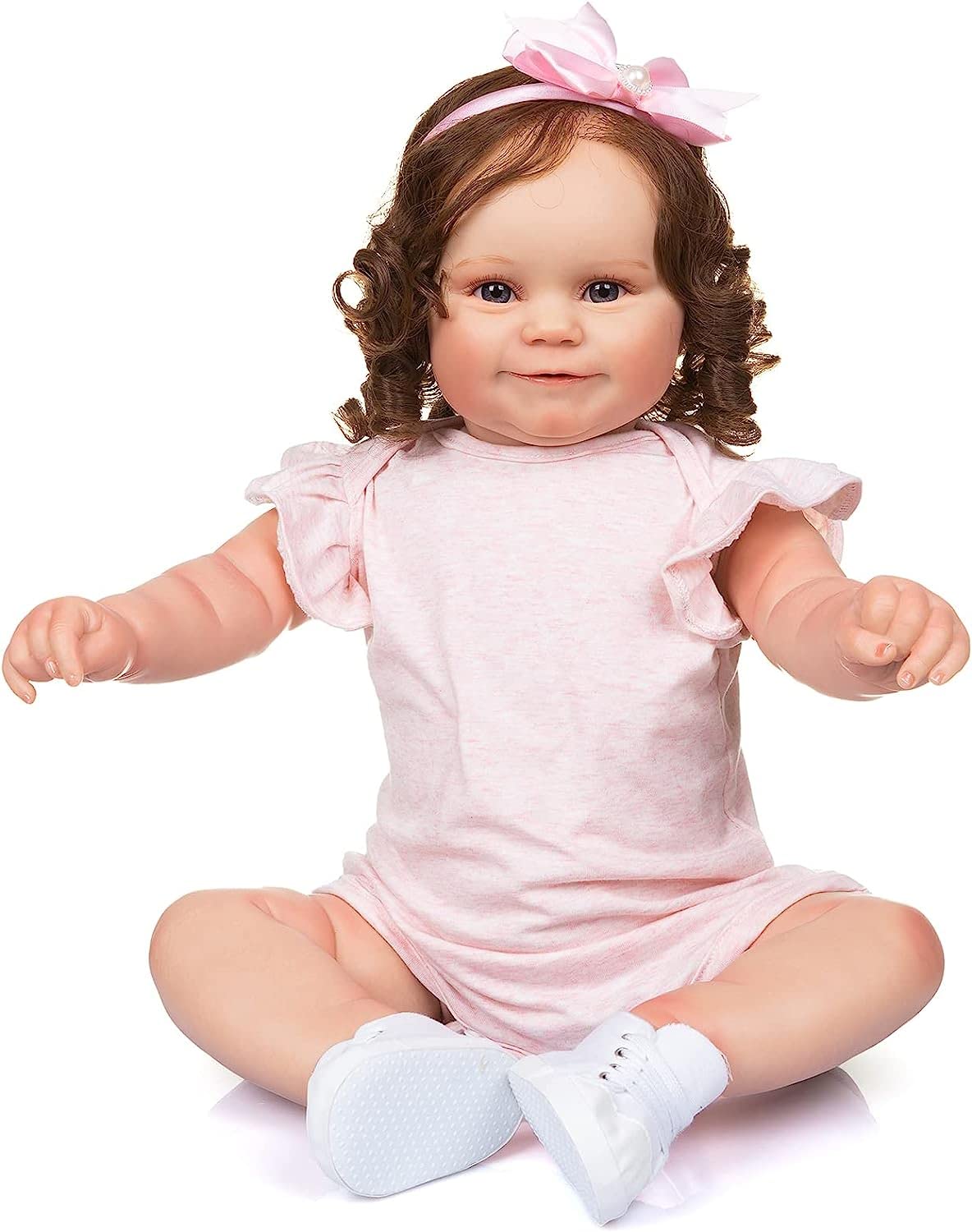 Amazon.co.jp: 50cm or 60cm リボーン 幼児 赤ちゃん人形 人気 マディ