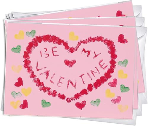 Wright Home & Gift Be Mine - Tarjetas de felicitación del día de San ValentínGalentines, 1 paquete individual + 1 sobre (5 x 7)