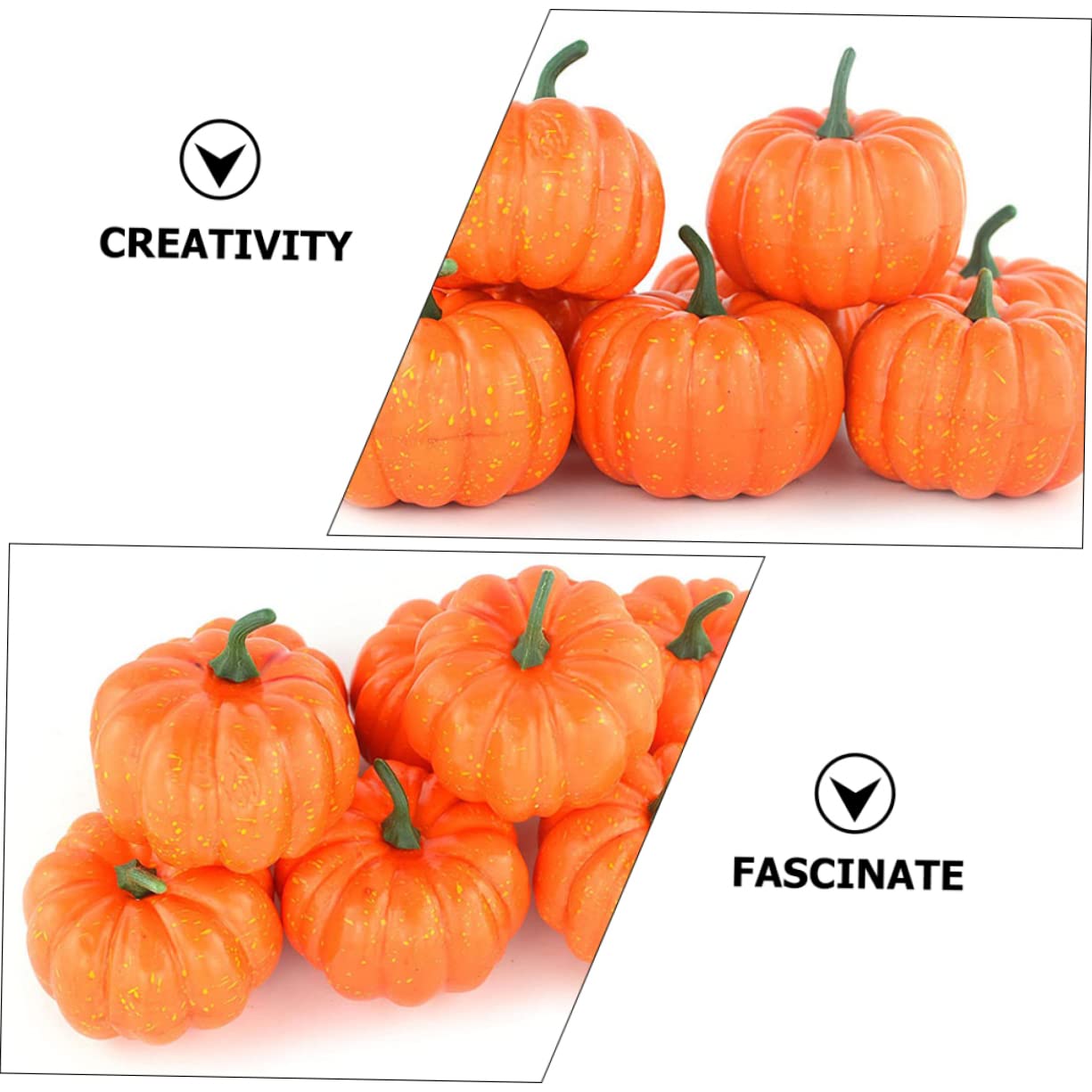 Zerodeko 3 Ensembles Moules À Biscuits en Forme De Citrouille Gaufrage Guirlande Emporte-Pièces sur Le Thème De La Plage Décorations d'automne en Forme De Citrouille 10 pièces * 3
