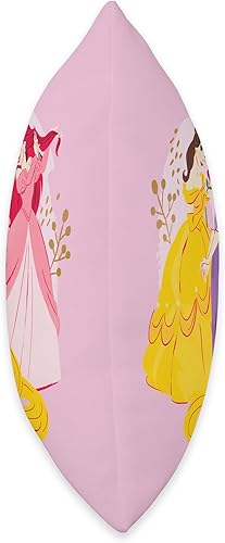 Miniatura 2 de Disney Princess Belle Rapunzel Ariel - Cojín de almohada rosa
