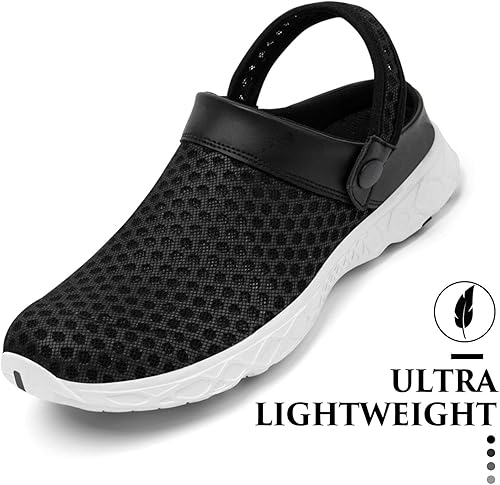 Miniatura 2 de SAGUARO - Zapatos de jardín de secado rápido para hombre y mujer, zuecos ligeros de jardinería, sandalias de agua para deportes. uso en exteriores,