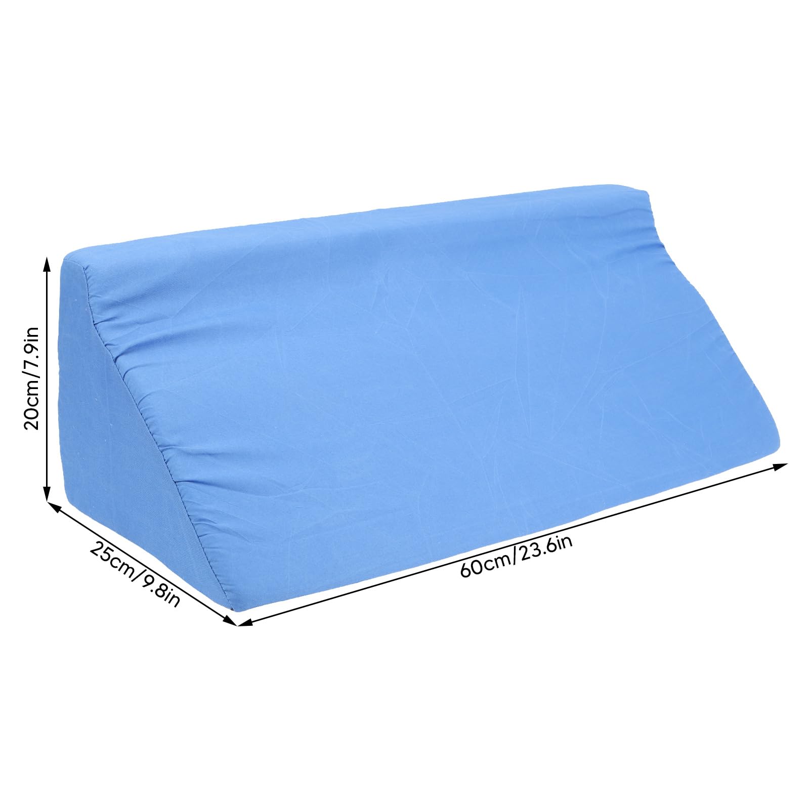 Turn Over Cushion Body Support Wedge Pillow R Type Removable and Washable Sponge Pillow Bedridden Patient Inclined Bed Bolsters Foam Triangle Cushion After Surgery Pregnancy