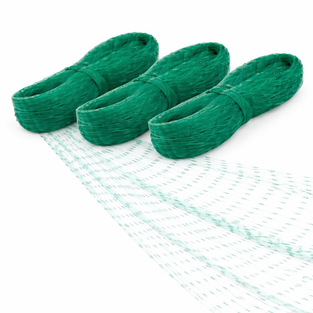 Garden Mile 6m x 30m Garden Netting – Heavy Duty UV Stabilised Bird & Pond Mesh for Fruit Trees, Vegetable Patches & Allotments – Weatherproof PVC Nylon Plant Protection Net