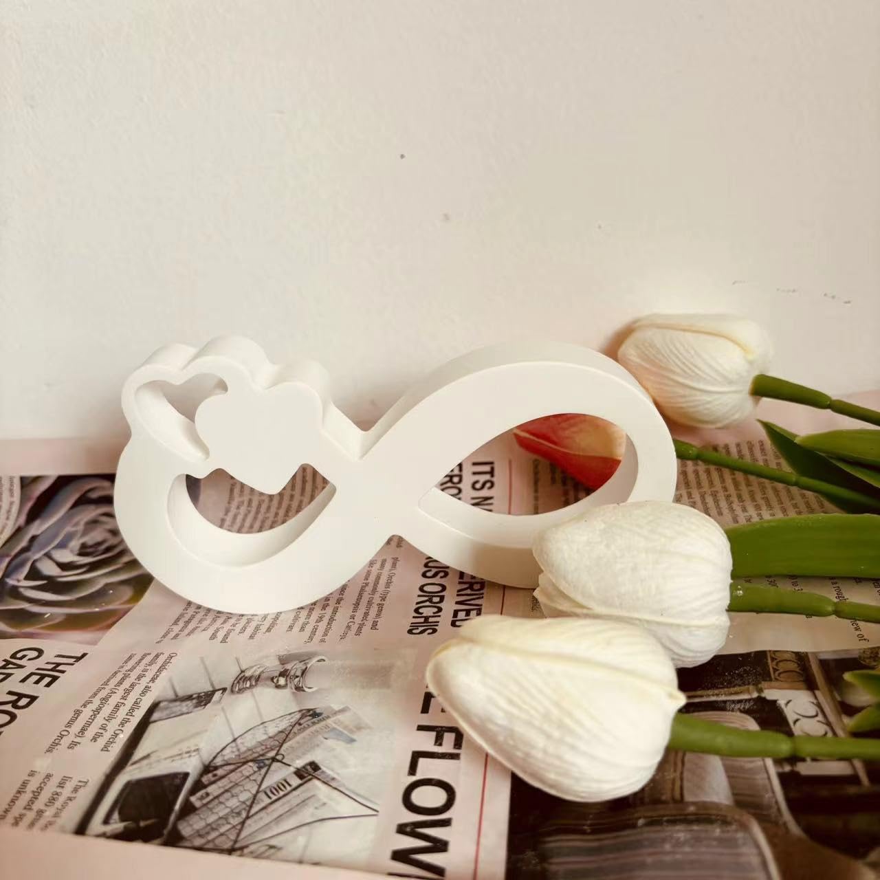 Stampi In Silicone Per Candele, Gesso E Resina - Forma Nastri E Cuori - Fai Da Te E Decorazioni - Foto 9