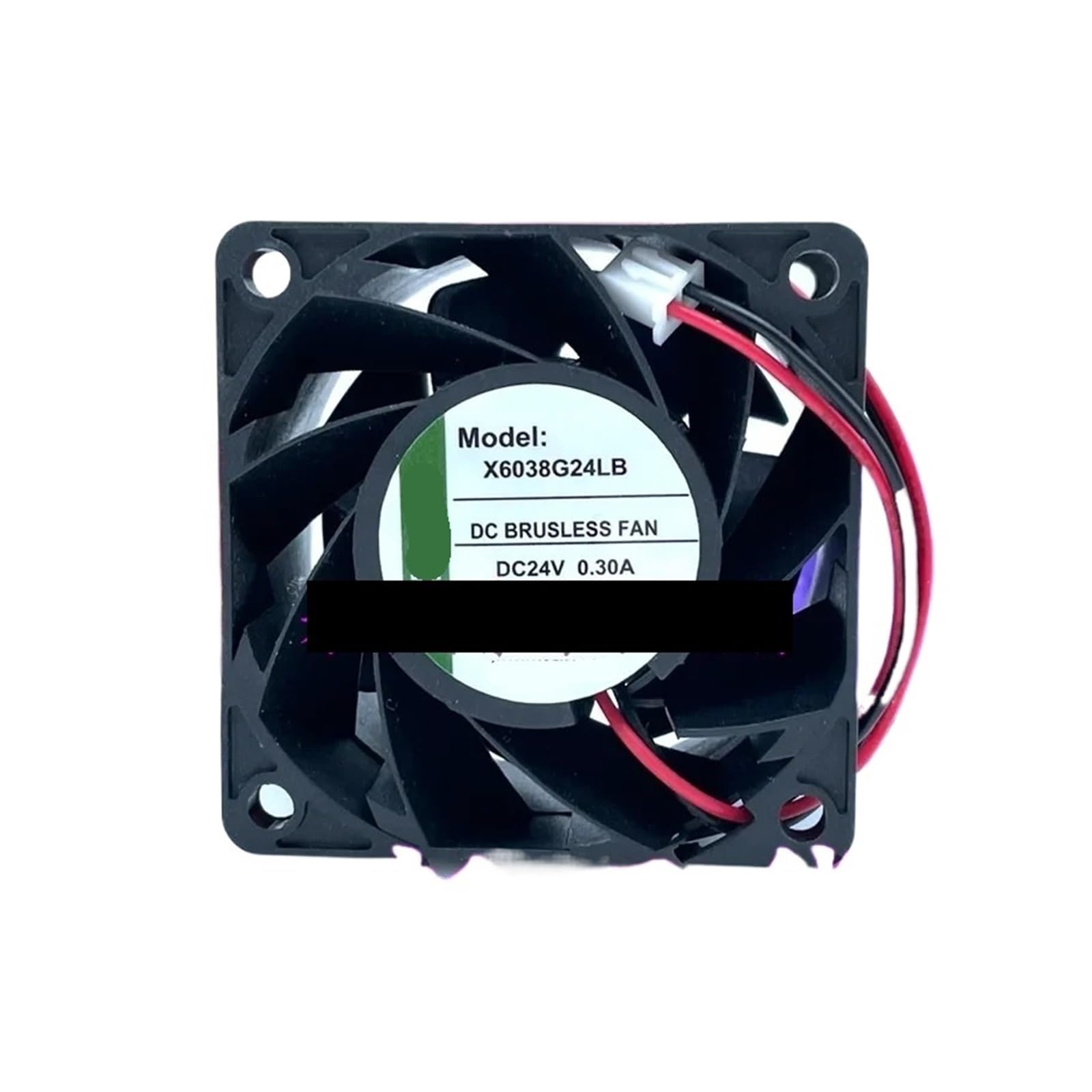 TPKMVGAP X6038G24LB DC 24V 0.30A 60x60x38mm 2-Wire Server Cooling Fan