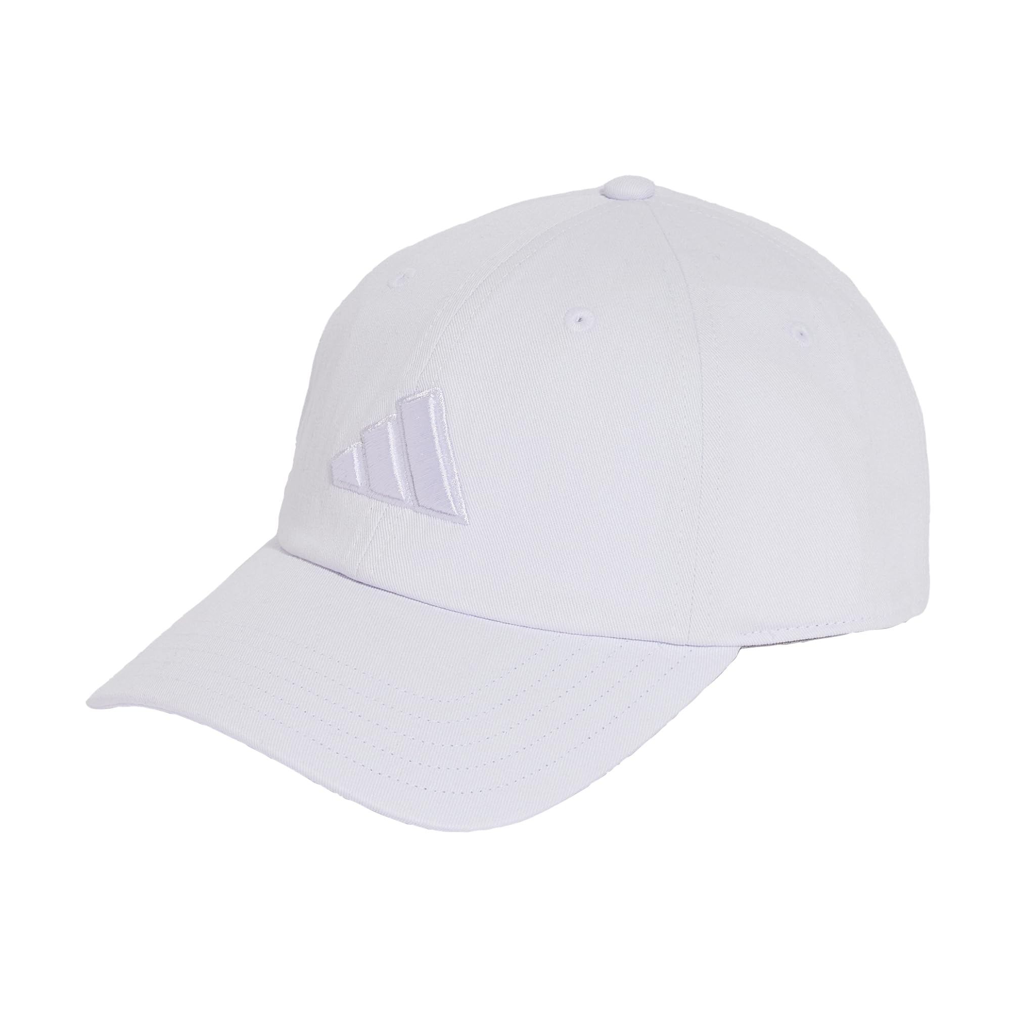 adidas Unisex Dad Tonal Logo Hat, Frozen Purple/Frozen Purple, XS-S