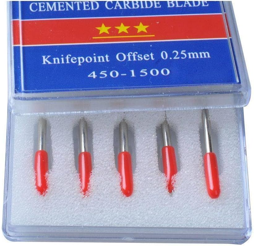 Generic Tools 45 Degree Big Foison Vinyl Cutter Replacement Blades for Reflective Sheeting Cutting N Grade 5pcs/pack