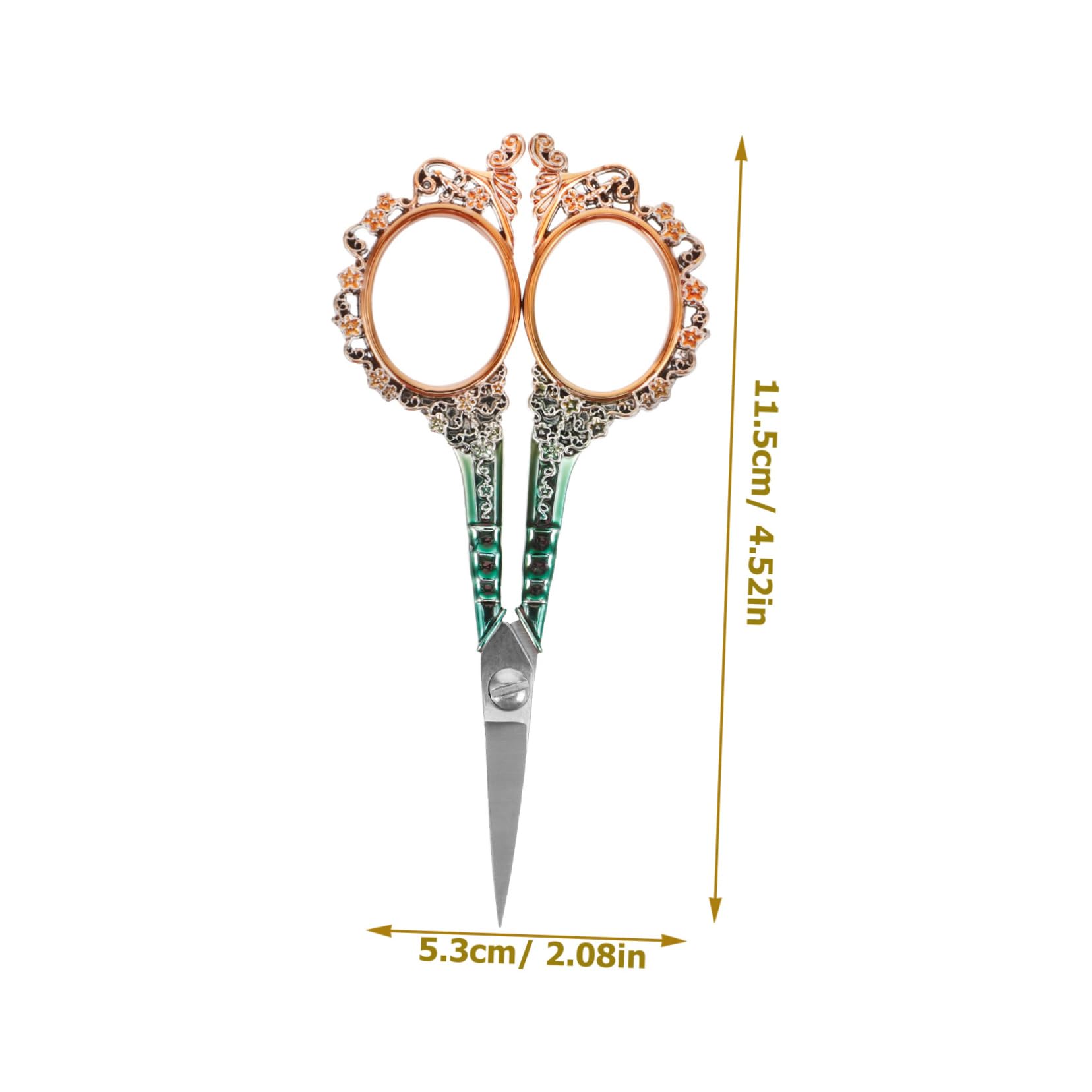 Gadpiparty 5 Pezzi Plum blossom taglio sarto annata Artigianato Forbici mestiere ricamo cucito aghi da ricamo strumenti per cucire e trapuntare Strumenti di cucito Acciaio inossidabile