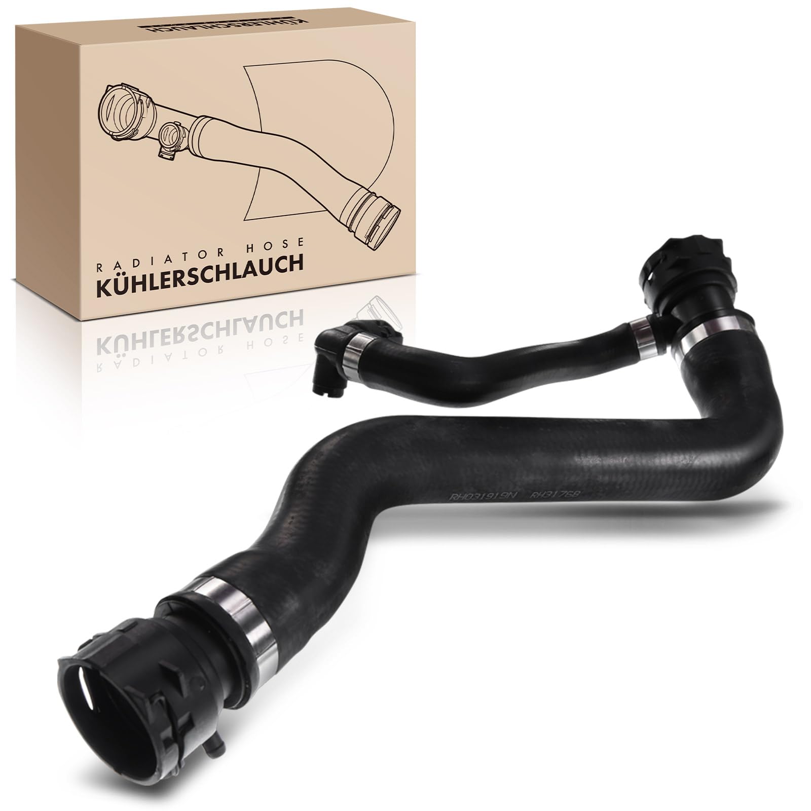 Kühlerschlauch Kühlwasserschlauch Links oben für 1er E82 E88 3er E90 E91 E92 E93 X1 E84 2005-2016 17127531768