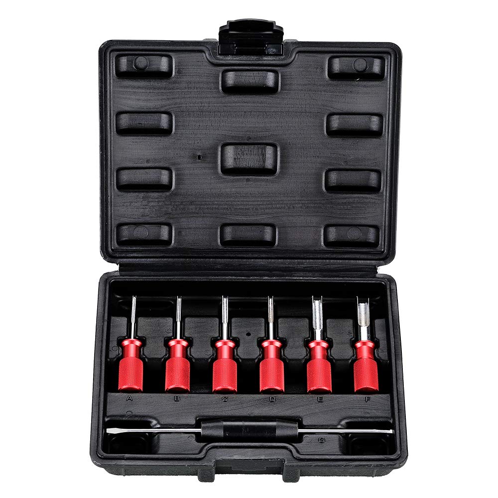 SMOTIVEPRO Deutsch Terminal Screwdriver Set 7pcs Terminal Extraction
