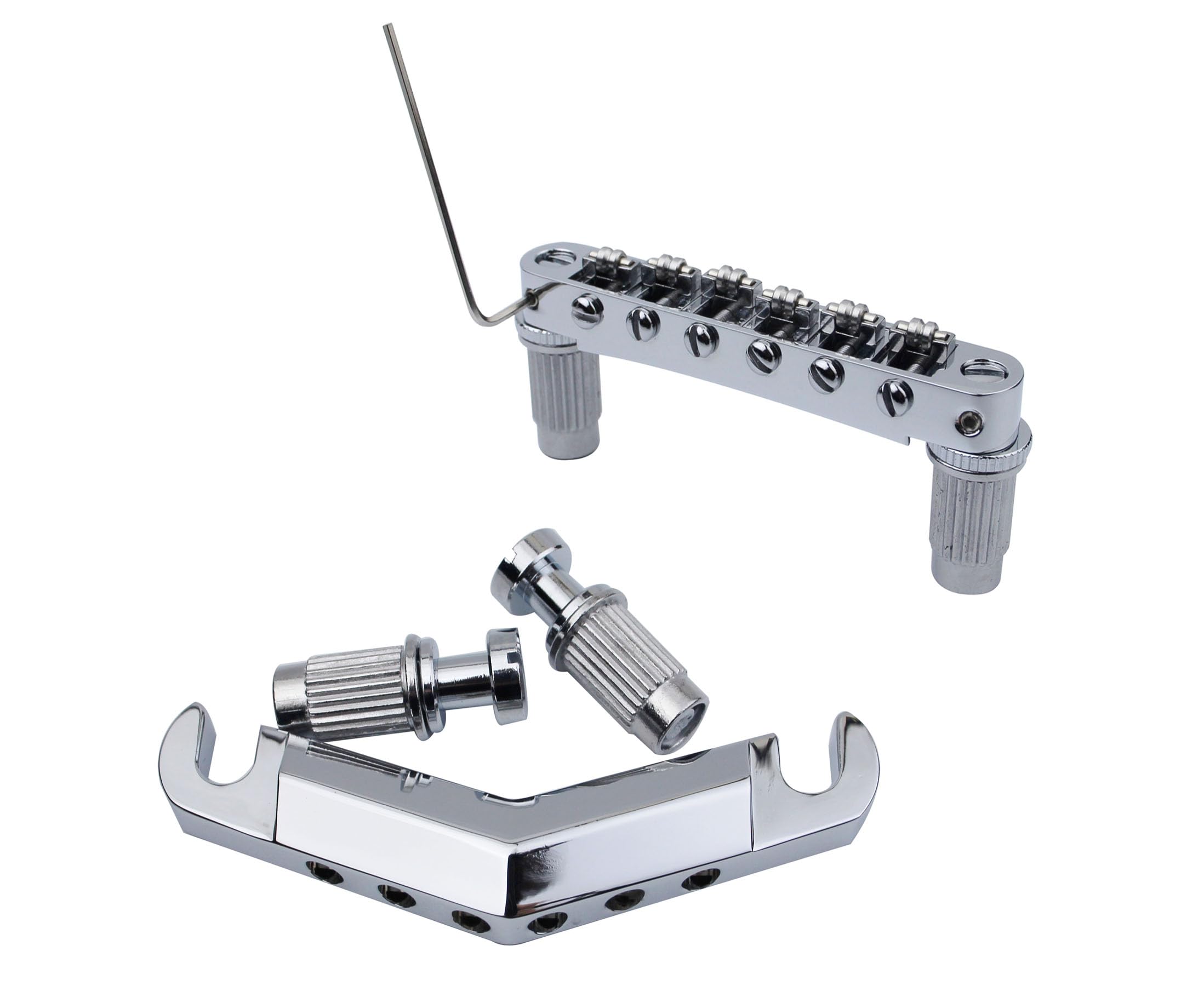 Stackpole 1Meg Aud / ヴィンテージギターパーツ Amazon.com: Guyker Guitar Stop Bar Tailpiece GK21 with Anchors and