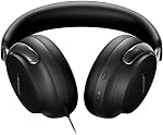 Bose QuietComfort Ultra Casque Bluetooth (2e génération), Casque sans fil avec audio spatial, réduction de bruit supra-auriculaire avec microphone, jusqu'à 30 heures d'autonomie, Noir