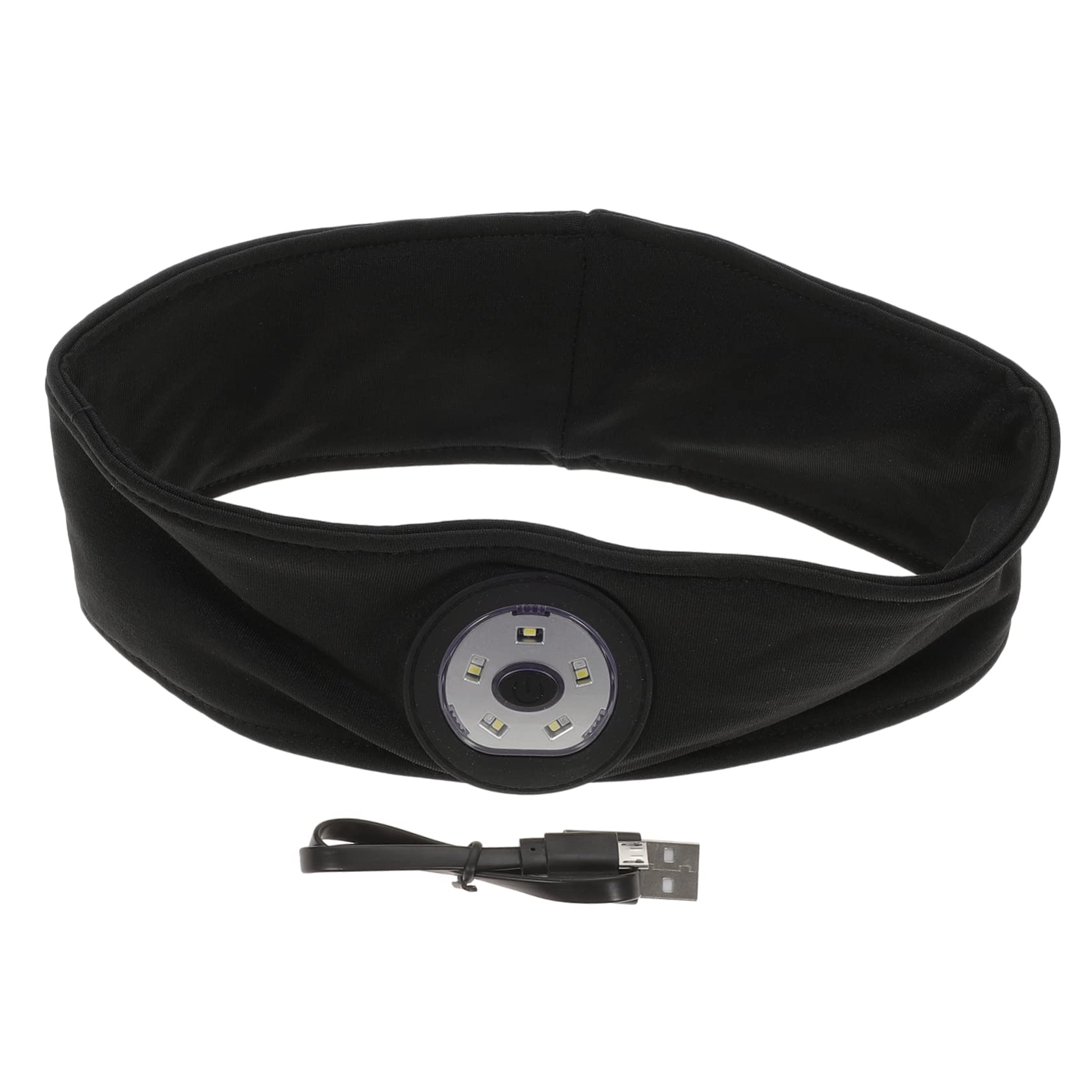 Bandeaux élastiques LED et éponge de course extérieur avec éclairage USB - 8