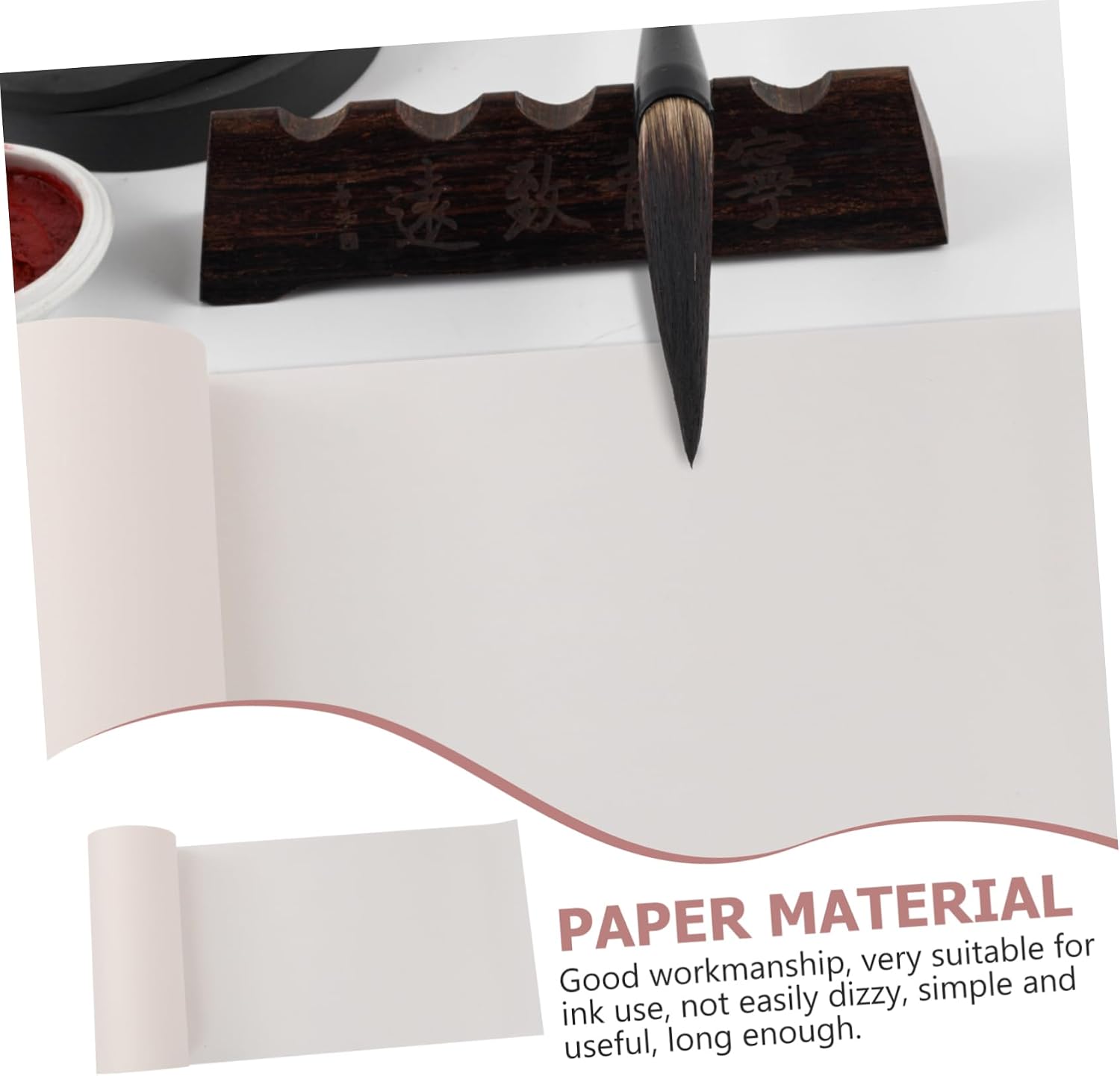 TEHAUX Thickened Raw Rice Paper Chinese Art Paper Calligraphy Sumi Rice for Art