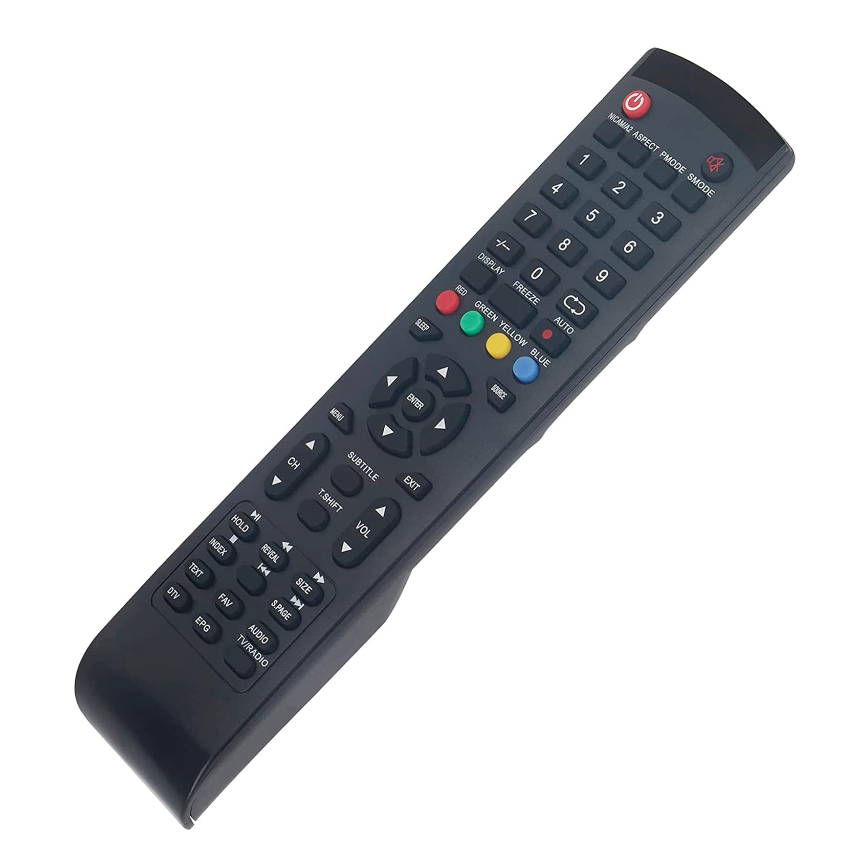 Replacement Remote Control AULCMEET Compatible with Dyon 4K OLED Smart