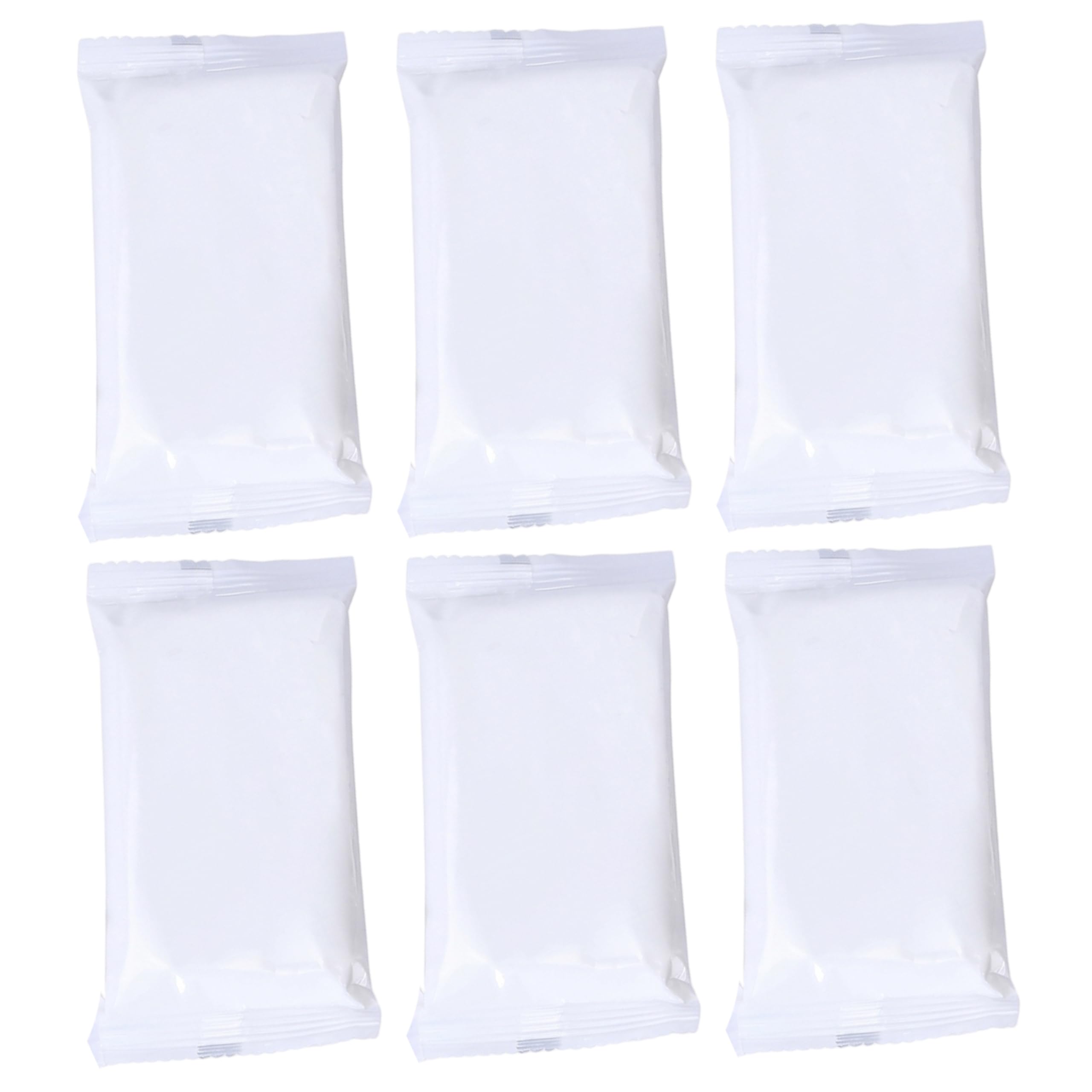 6PCS Sealant Clay Waterproof Mastic Moldable Sealing Putty for Wall Holes AC Pipes & Drains 30g Each - White