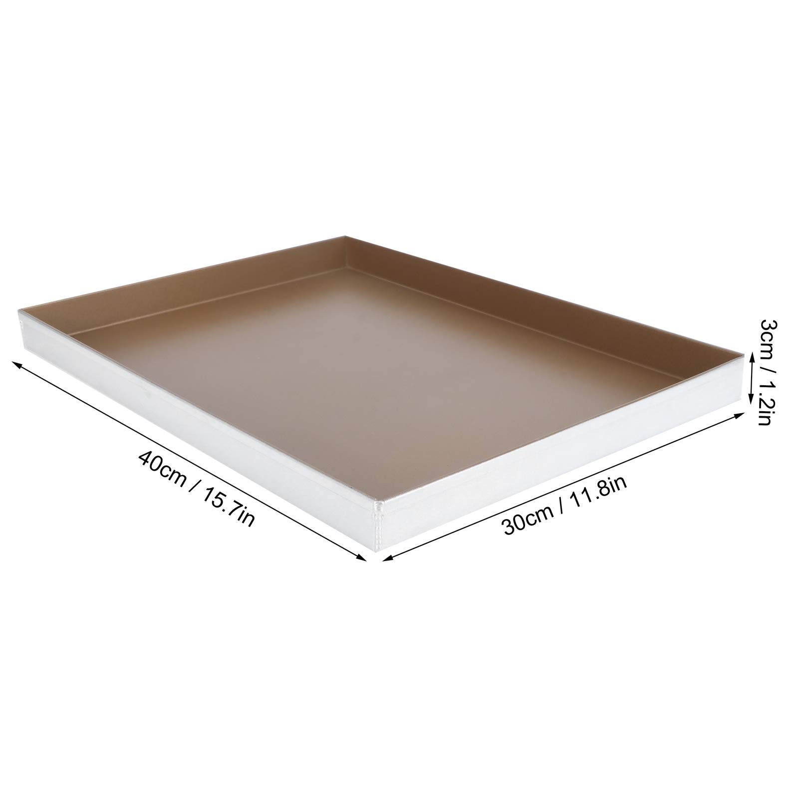 Backblech, Aluminium-Backbleche, antihaftbeschichtete Ofenform, Keksblech, Ofenblech für die Küche zu Hause