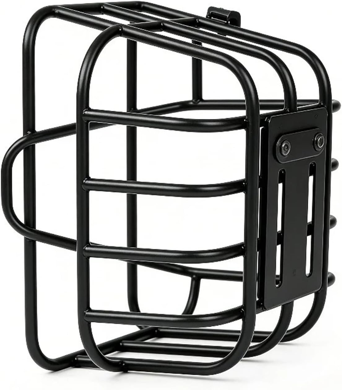 Front Rack Small Basket Modification Compatible with Cross Cub CC110 2023 2024 2025 Black Iron Suitcase