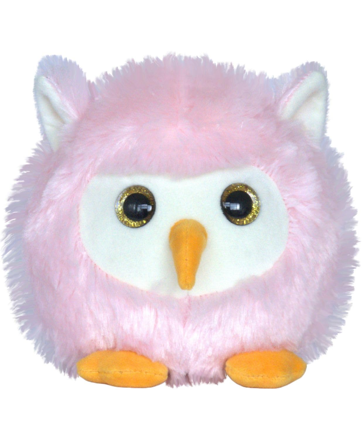 Mirada Owl Face Plush- Adorably Detailed - Quality & Soft Stuffed Animal Toy | Ideal Gift for Kids, Boys, Girls & Animal Lovers Toy | Pink - 14 cm (B0D9BL76JX) Amazon Price History, Amazon Price Tracker