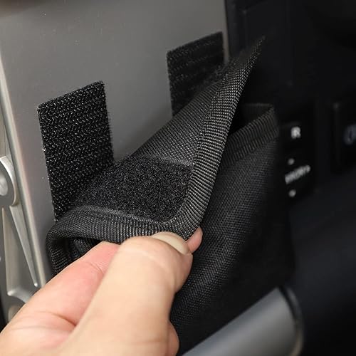 Miniatura 5 de LLKUANG Organizador de bolsa de almacenamiento para ventilación de automóvil para Toyota FJ Cruiser 2007-2021 Bolsa organizadora de monedas de coche