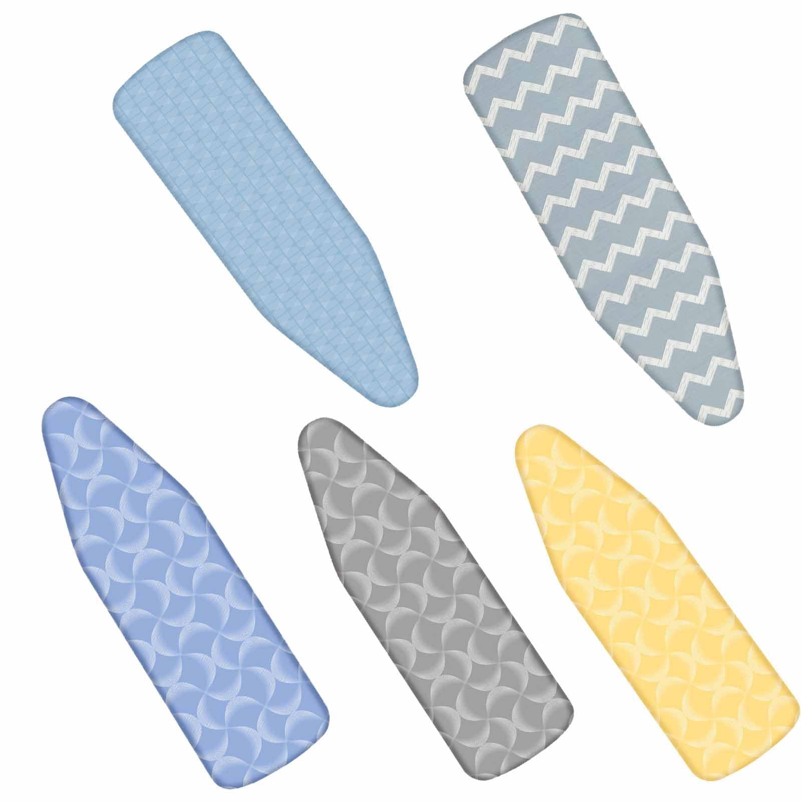 Standard Iron Board Cover,Square Pattern Iron Board Cover,Heatproof Floral, Cotton Iron Board Cover,1pcs,Heat-Reflective,for Extra Wide Ironing(Style A,100x34CM)