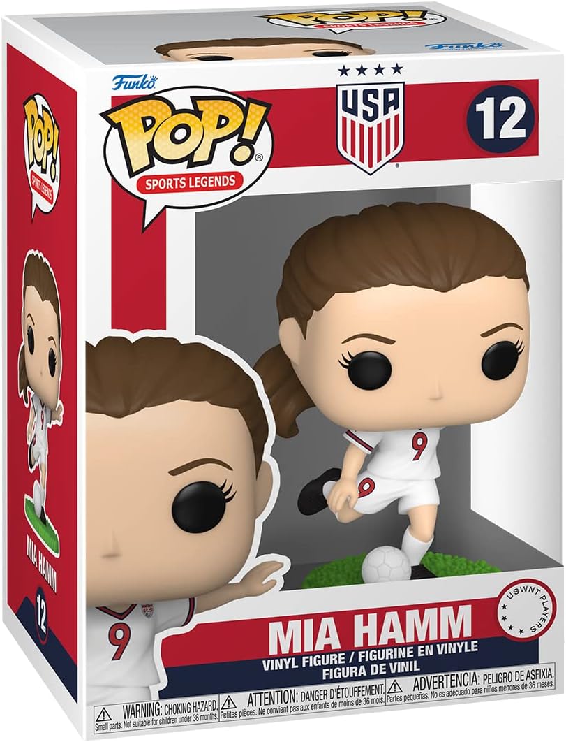 Funko Pop! Sports Legends: The U.S Women's National Soccer Team - Mia Hamm