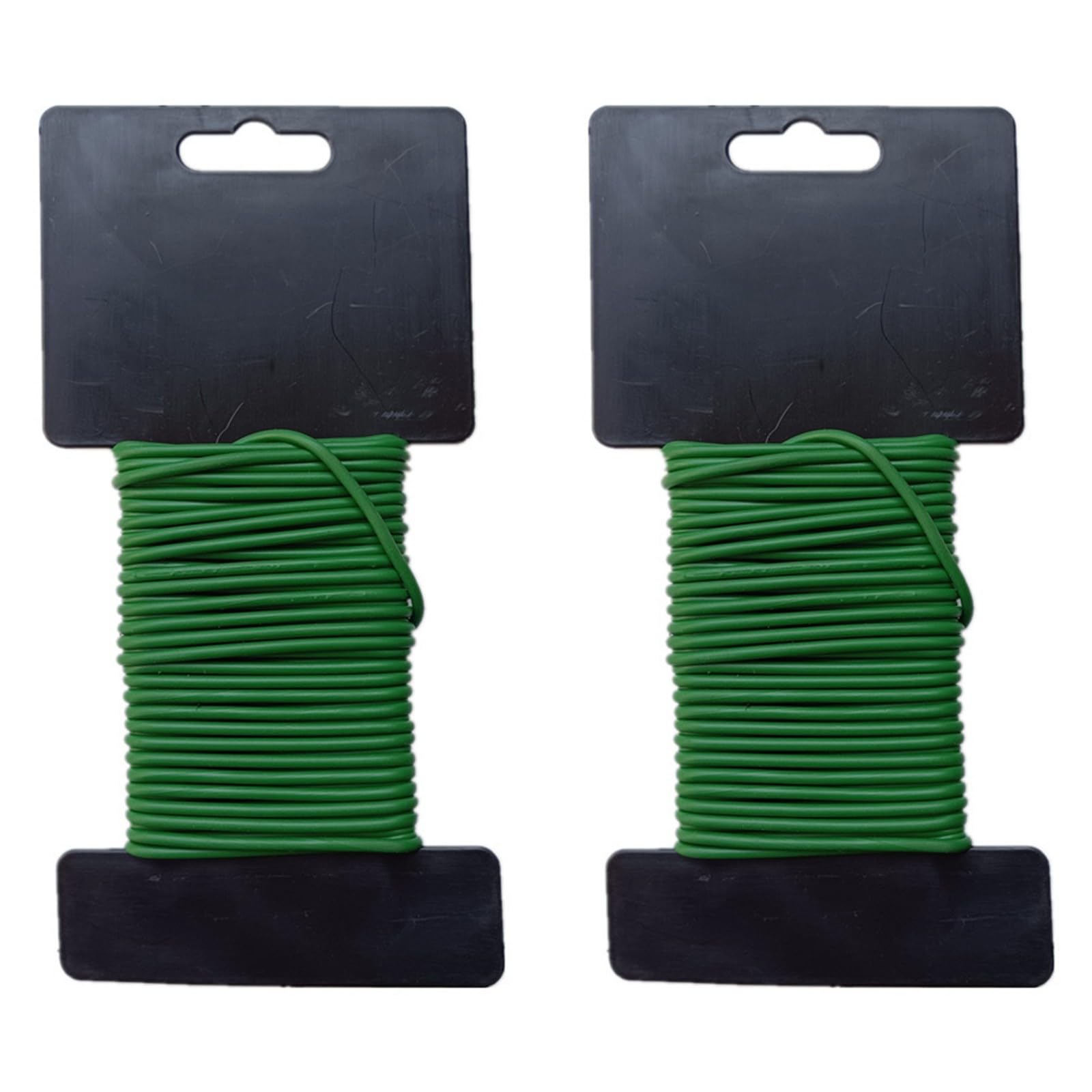 Kalttoy 2Pcs Roll Heavy Duty Sun Resistant Plant Binding Cord Training Wire Flexible 10M Gardening Twist Ties For Vine Training Weather Resistant Garden Ties