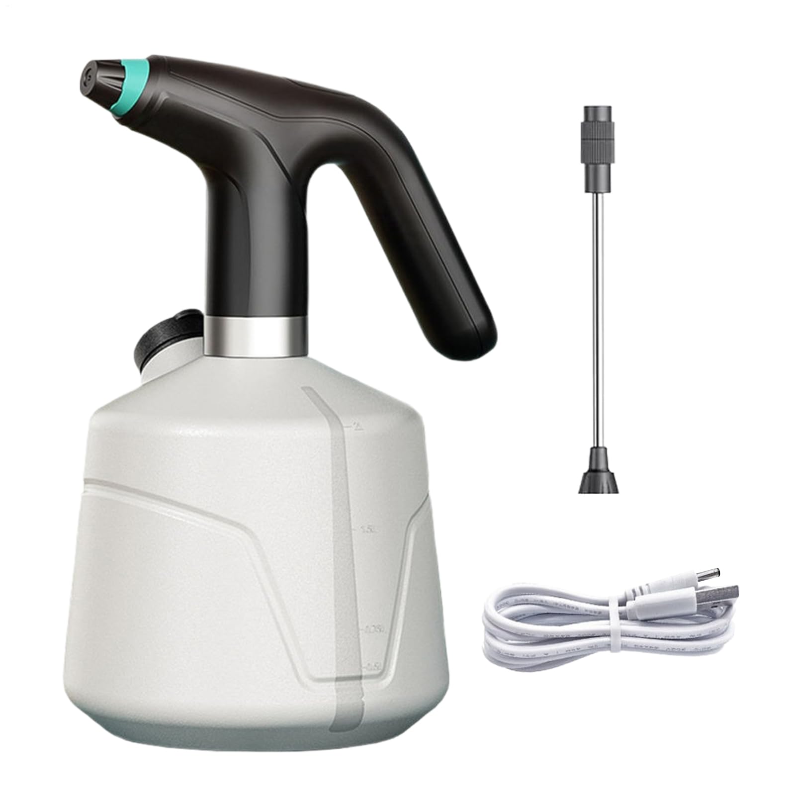 Pulvérisateur d'eau pour hydroponie automatique électrique et fertilisation avec réservoir 2000 ML
