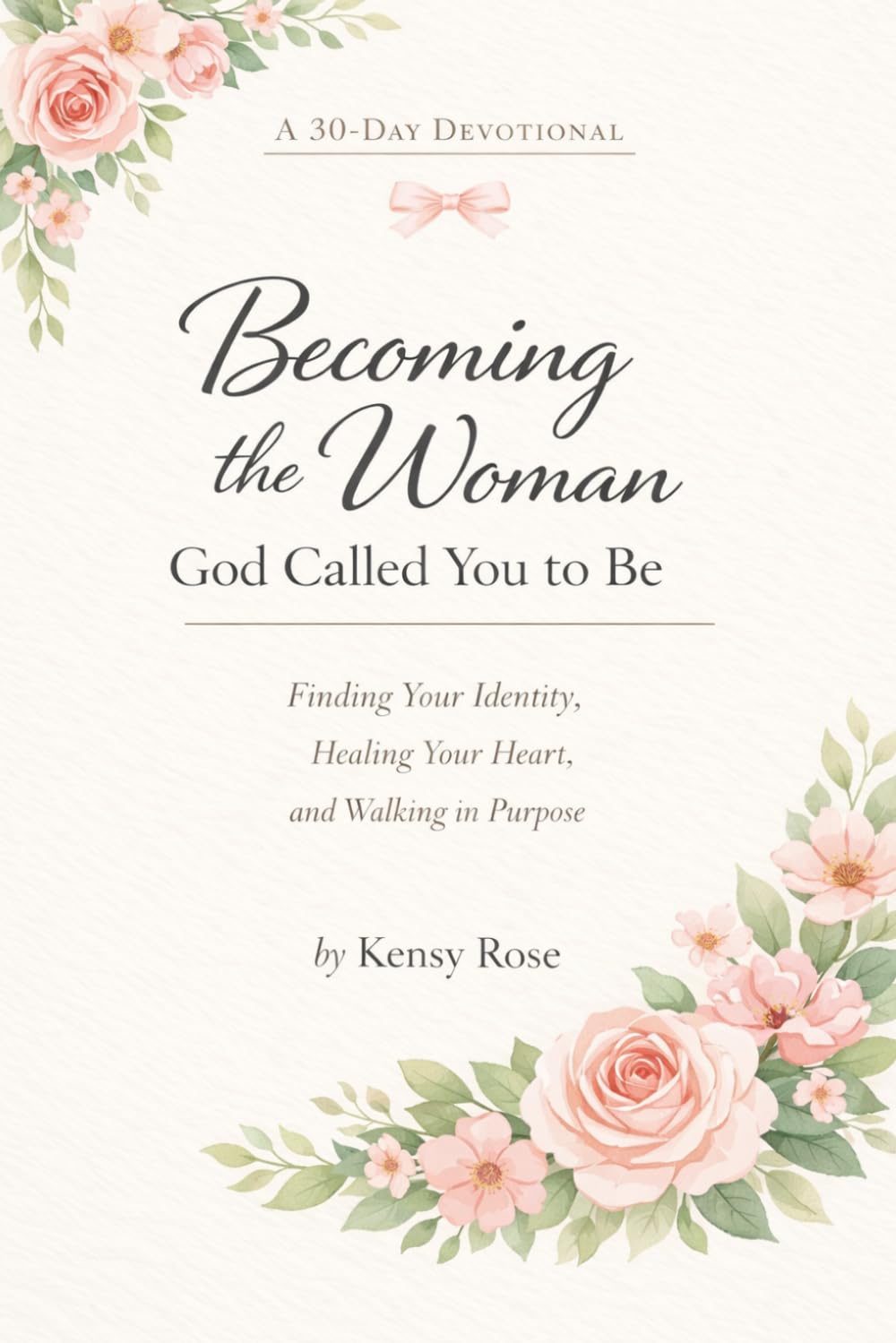 Becoming the Woman God Called You to Be: A 30-Day Devotional for Faith, Healing, and Purpose: Finding Your Identity in Christ, Healing Your Heart, and Walking Boldly in Purpose