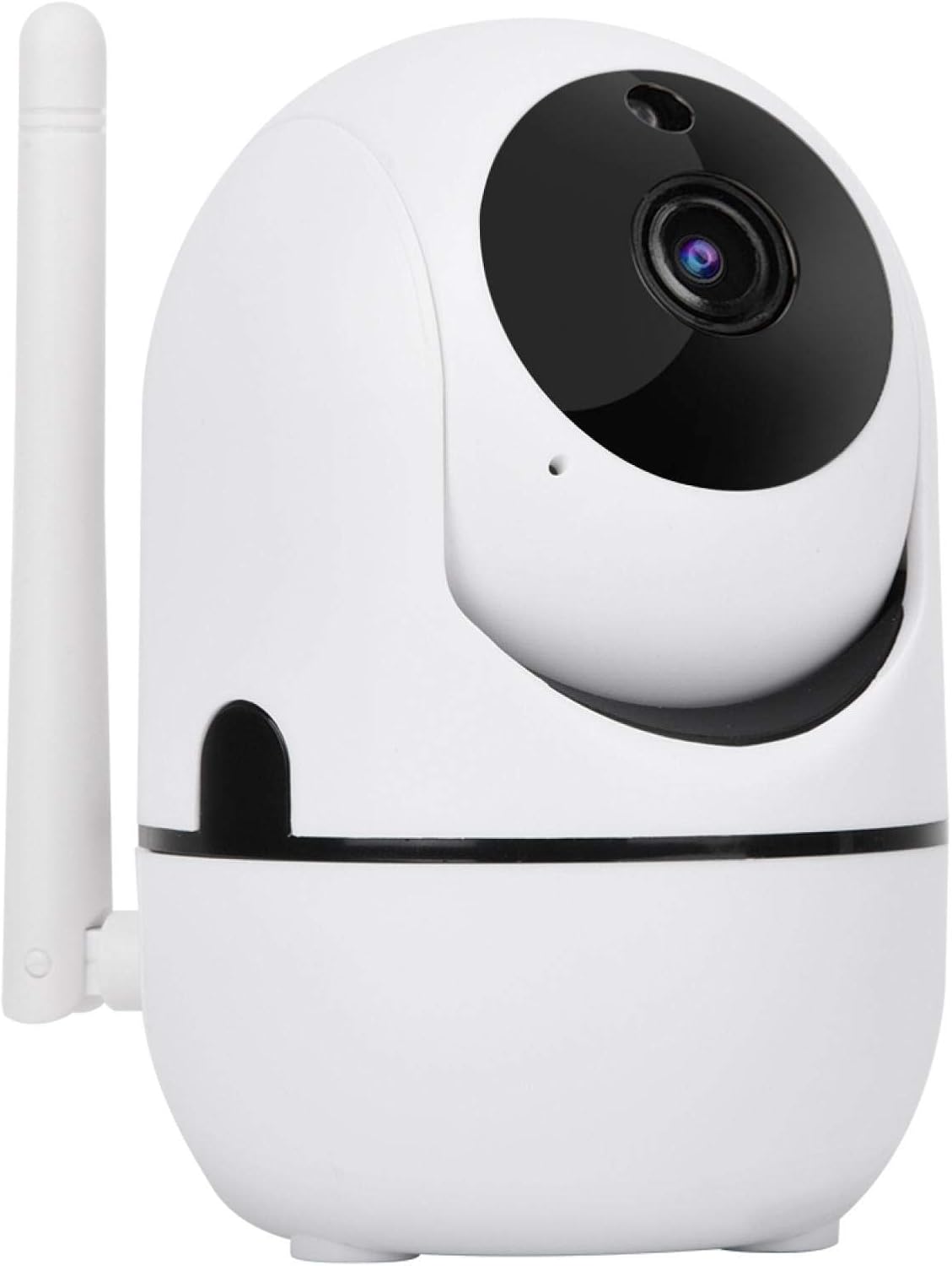 Cámara de Seguridad inalámbrica, 720P/1080P HD Cámara inalámbrica WiFi PTZ Cámara de Seguridad de Seguimiento automático Blanco(720P European Standard)