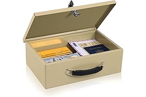 KYODOLED Fireproof Document Box for the Highest Level of Security