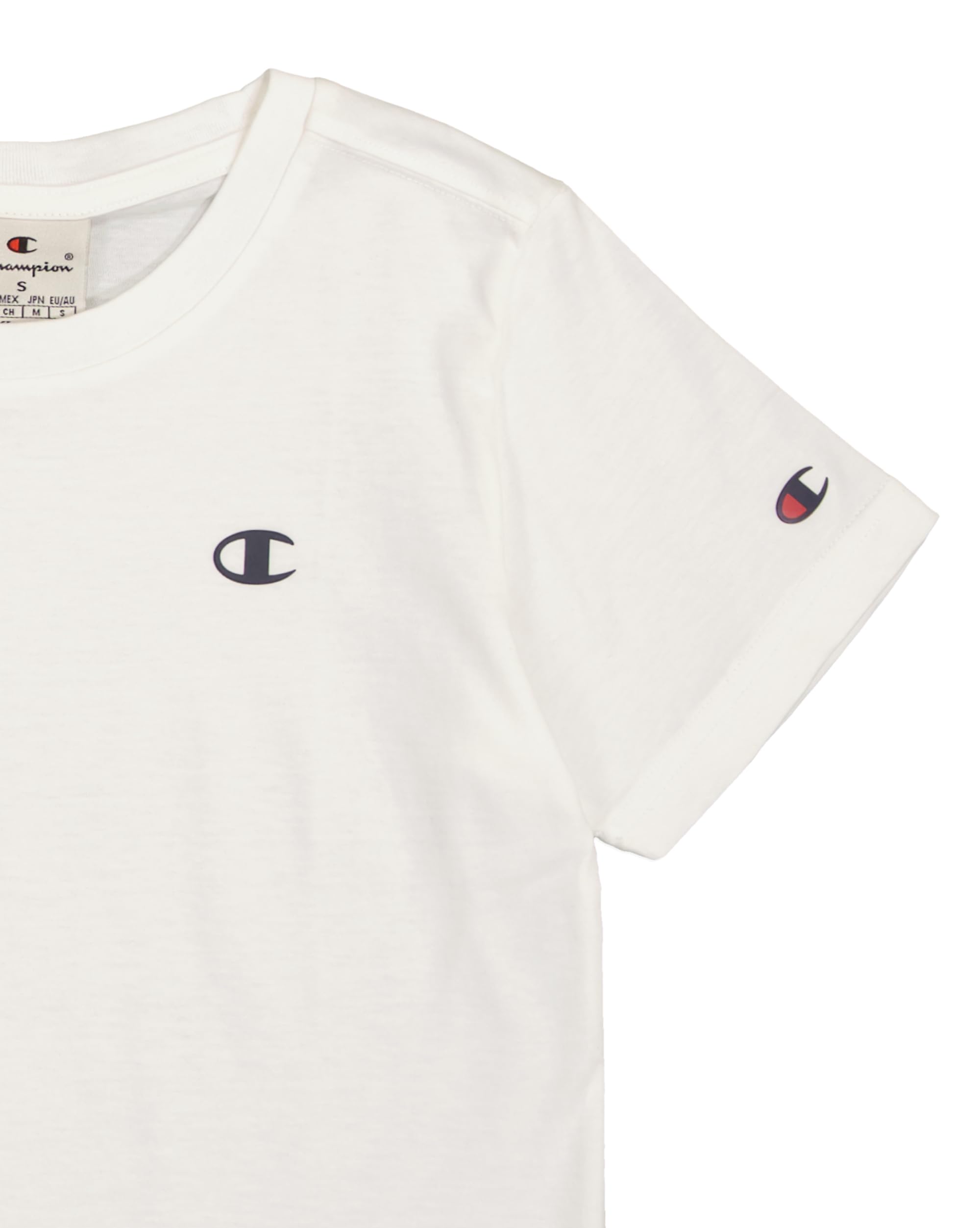 Champion Jungen Legacy Champion Basics B - S-s Crewneck T-Shirt (1er Pack)