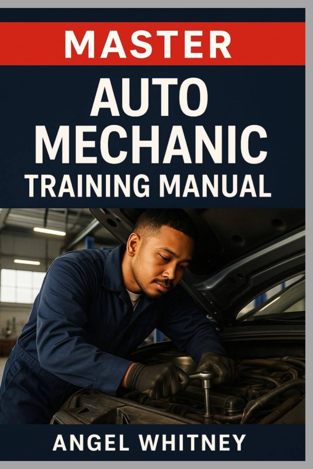 Master Auto Mechanic Training Manual: Complete Guide to Car Repair, Diagnostics, Maintenance & Troubleshooting for Beginners (Angel Whitney Auto Tech Prep)      Paperback – Large Print, November 13, 2025