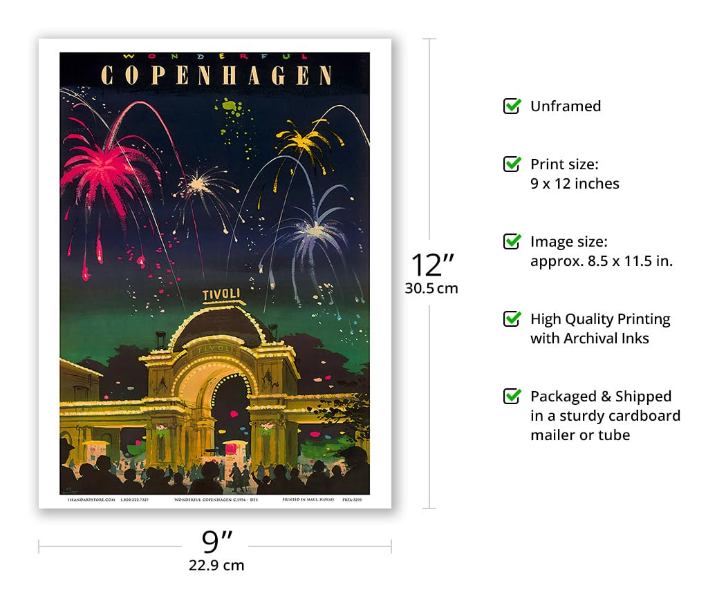 Amazon.com: Wonderful Copenhagen - Tivoli Gardens Amusement Park
