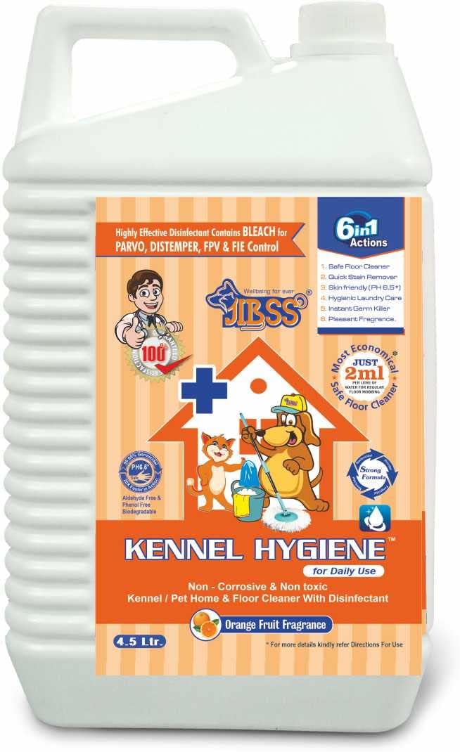 KENNEL HYGIENE - 4.5 Ltr (ORANGE)