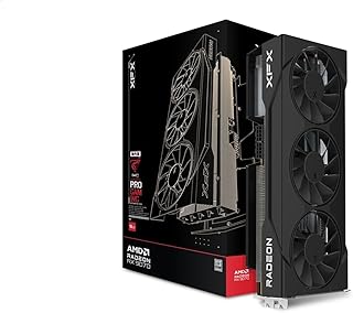 XFX Carte Graphique AMD Radeon RX 9070 Swift Triple Fan OC Gaming Edition 16Go / GB GDDR6 Noir (RX-97SWFT3B7)