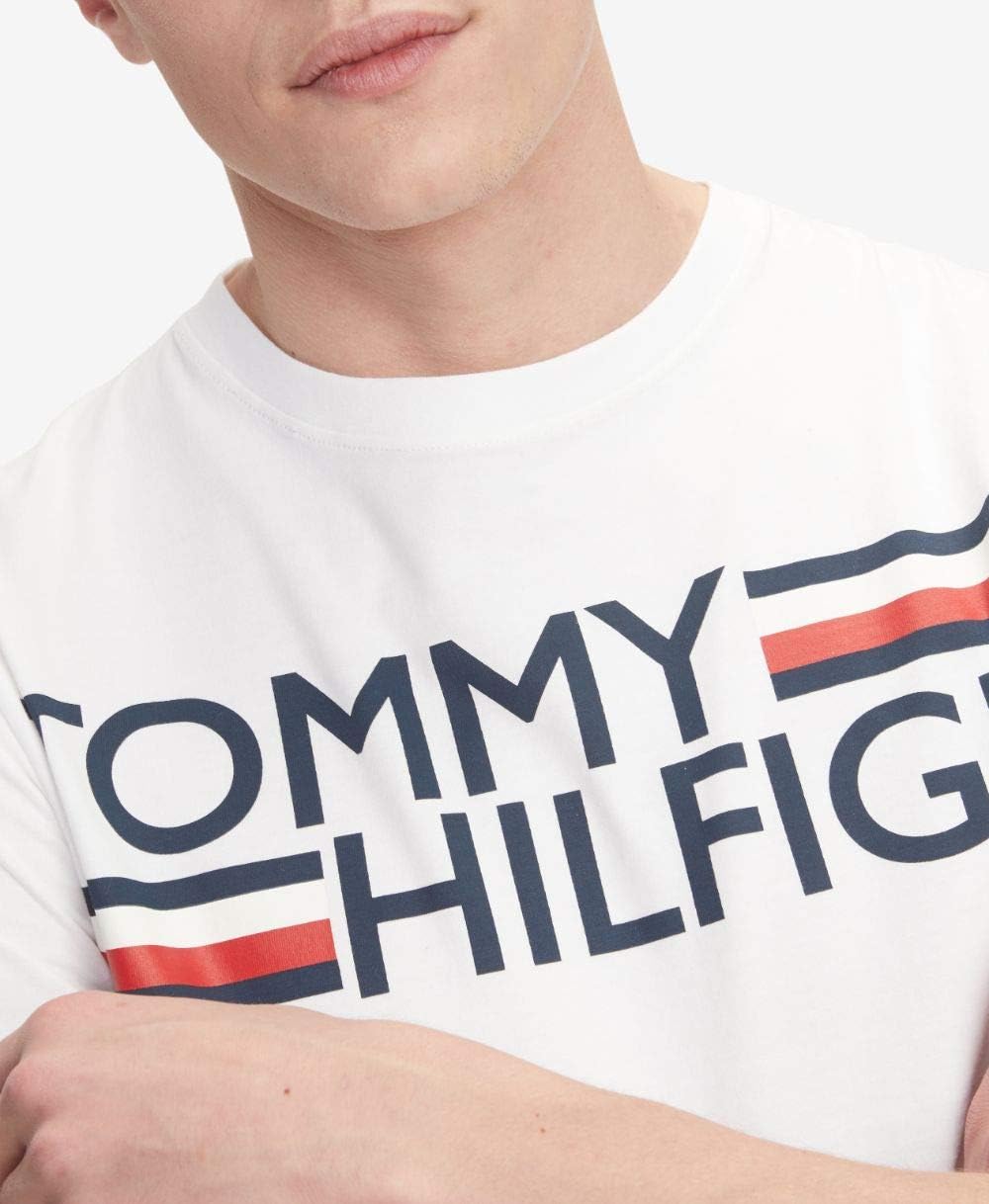 Tommy Hilfiger Men's Sport Short Sleeve Graphic T Shirt - Image 3