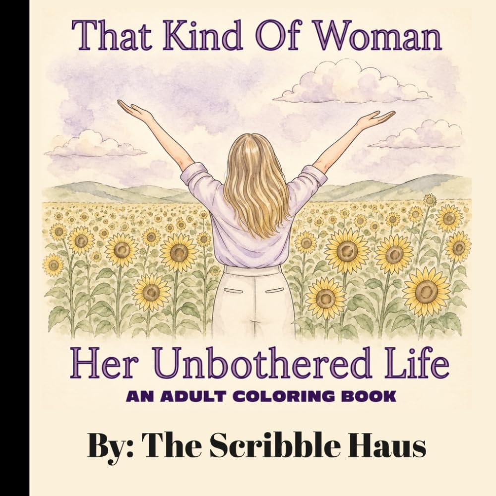 That Kind of Woman: Her Unbothered Life: An Adult Coloring Book for Women Embracing Boundaries, Self-Care & Inner Peace