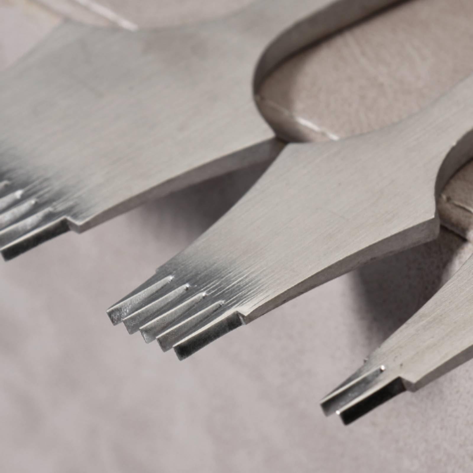 3 Pezzi Scalpello per Pelle Robusto, 3,38 Mm