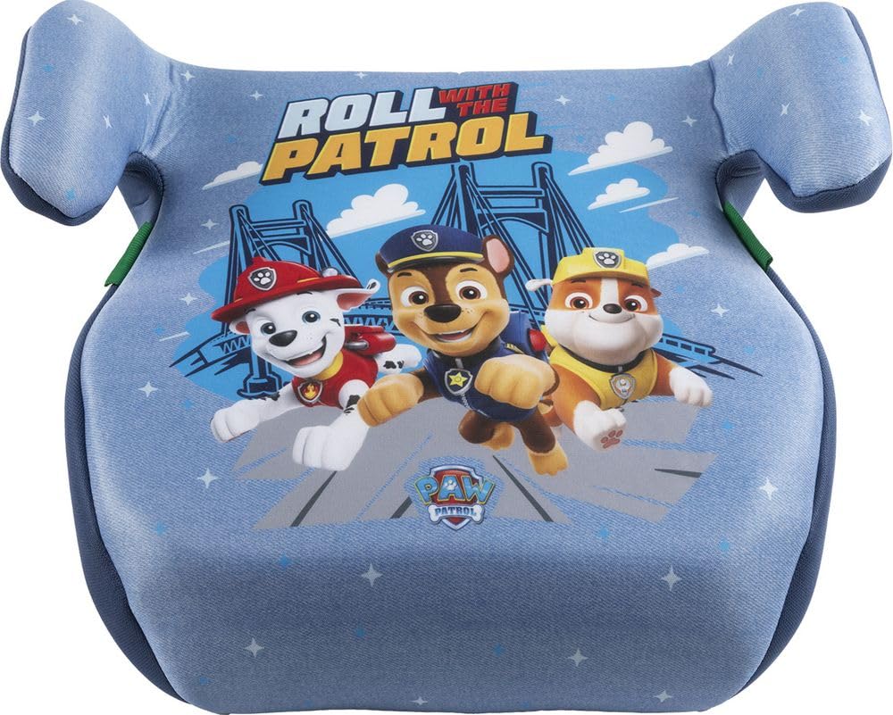 Siège de voiture pour enfants Paw Patrol Boy i-Size ECE R129, taille 126 à 150 cm, 22 à 36 kg, 6 à 12 ans, groupe 3, léger et facile à transporter, amovible et lavable