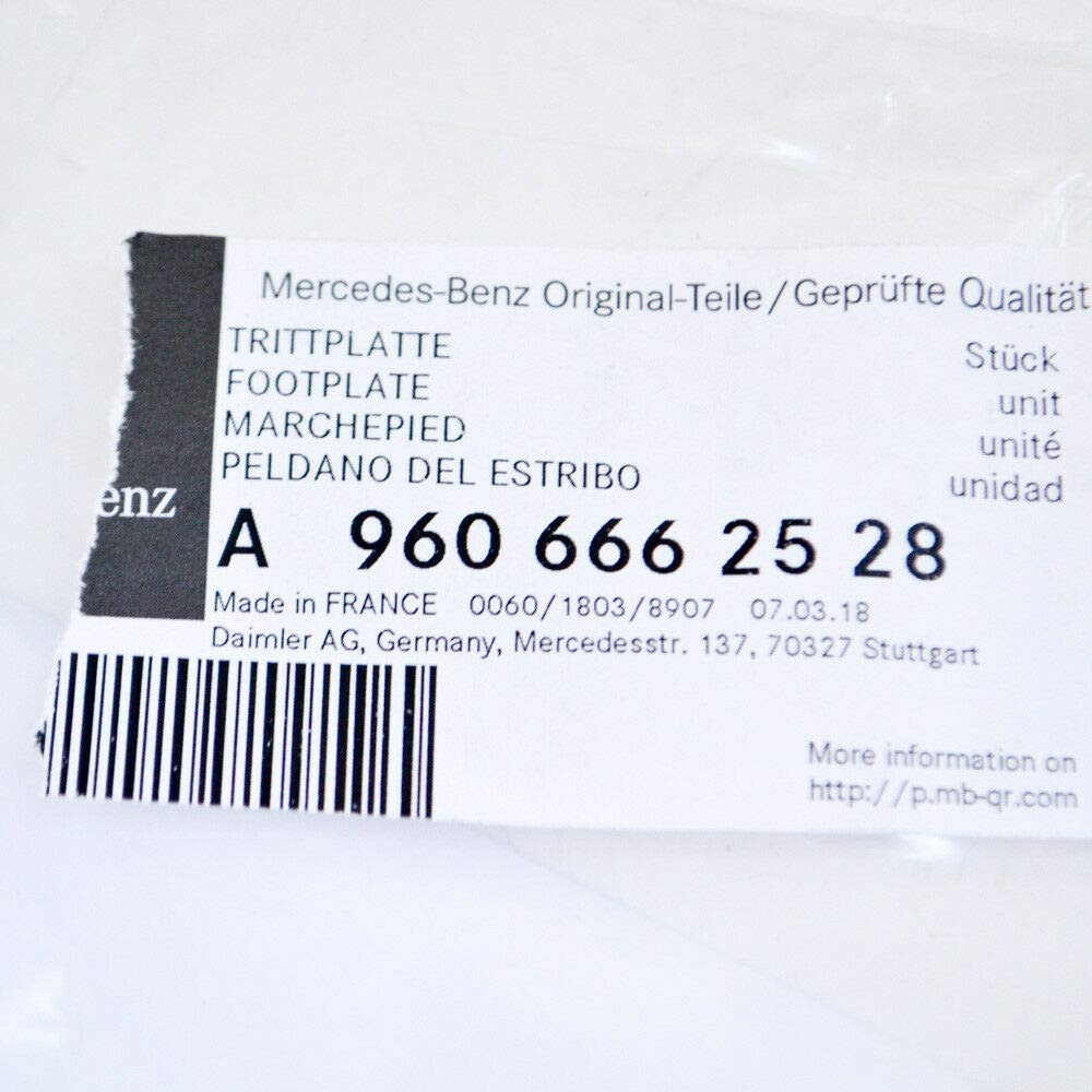 GTV INVESTMENT MB New Actros Neu Original Front Step Cover Plate 