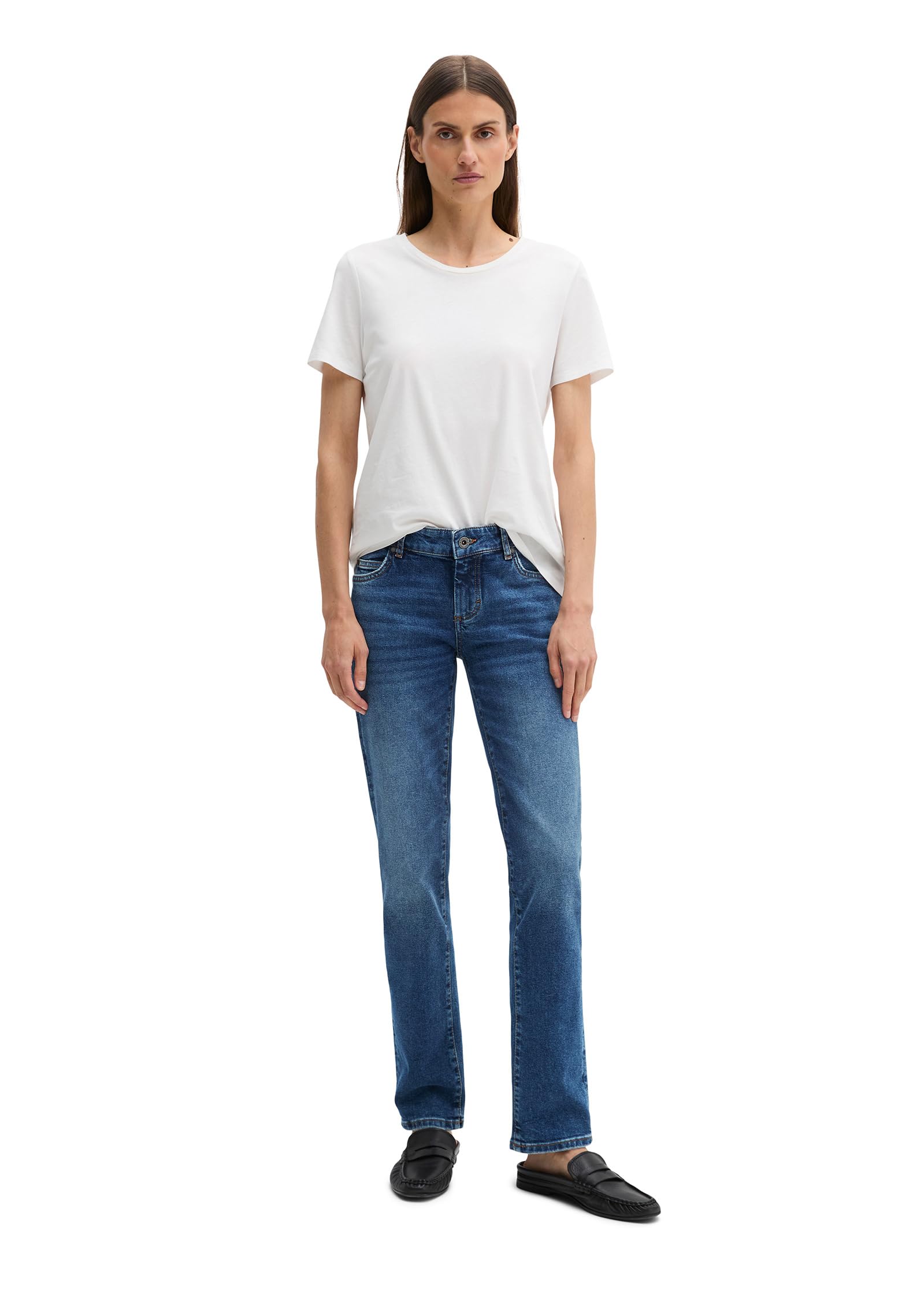 Marc O'Polo Jeans Model Alby Straight aus Bio-Baumwolle-Mix