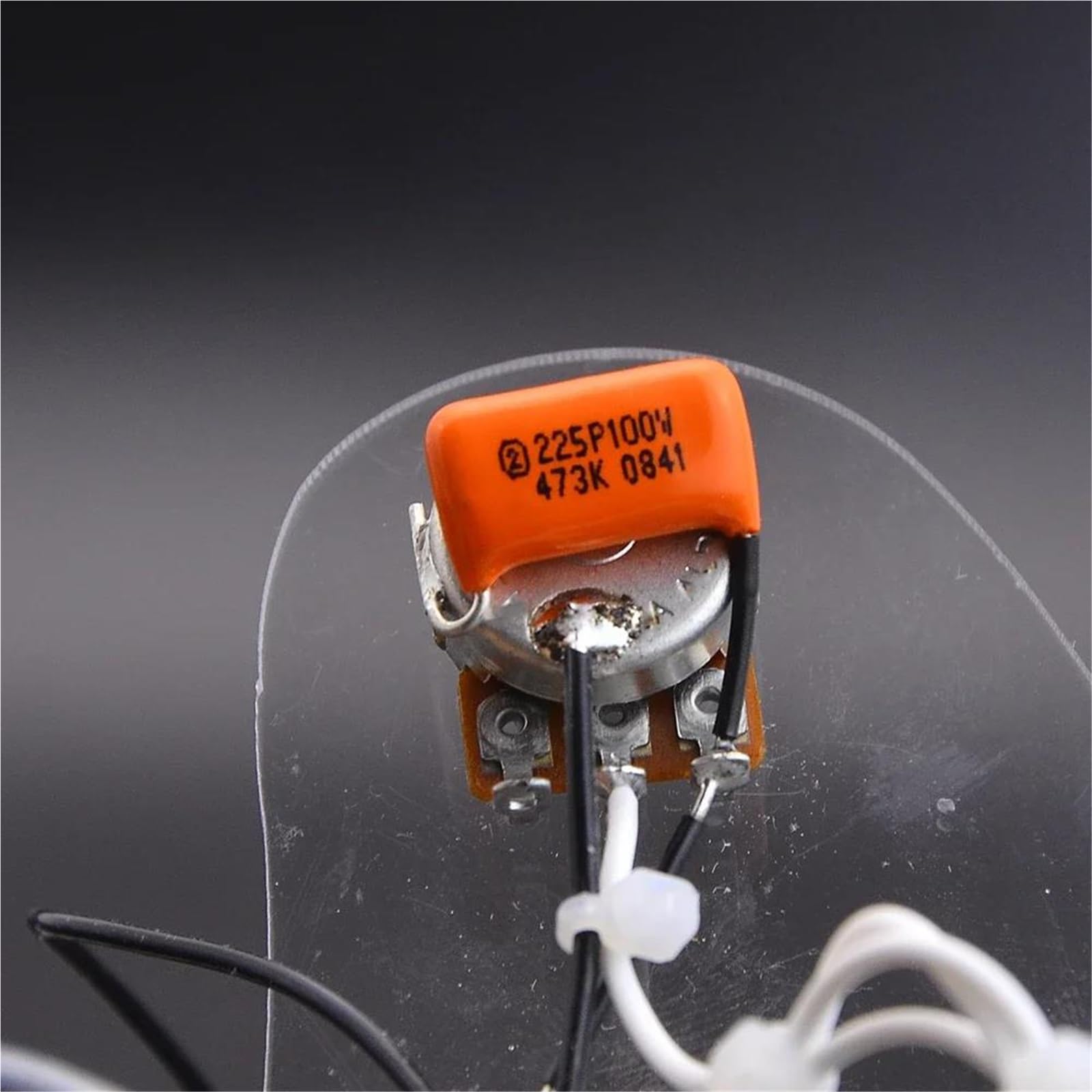 Arnés Cableado Guitarra Profesional Potenciómetros de 3 500K interruptor de 5 posiciones con conector SSH y arnés para guitarra ST