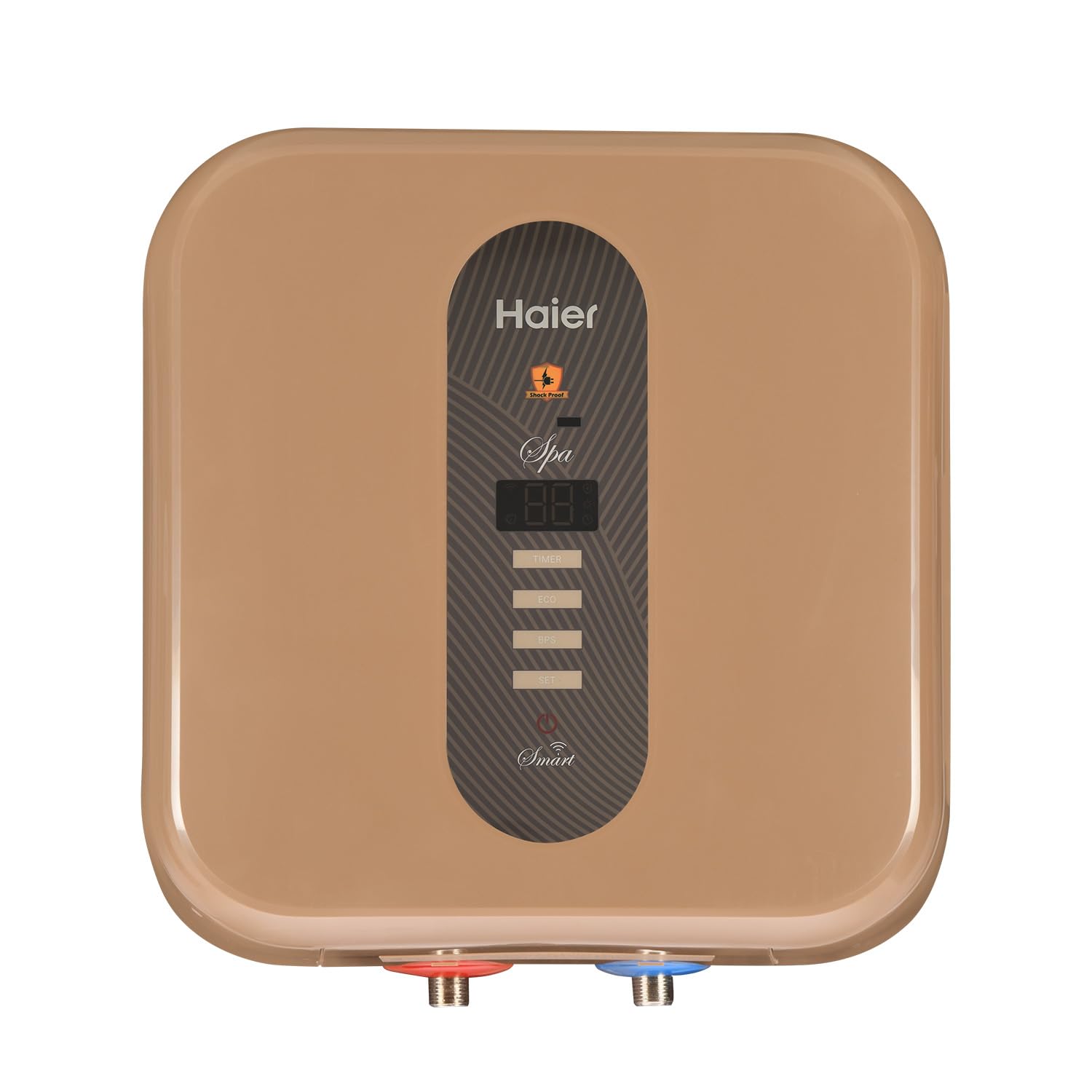Haier (ES25V-SD WIFI) 25 Litres Vertical 5 Star Storage Shock Proof Smart Wi-Fi Water Heater (Geyser) with Intelligent Bacteria Proof System Technology, backed with 7-year warranty by Haier, (Gold) (B0B7RG7RL3) Amazon Price History, Amazon Price Tracker