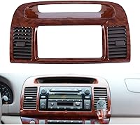 Vista 12 de Salida de ventilación Panel de salpicadero para Toyota Camry 2003-2006 Beige Marrón