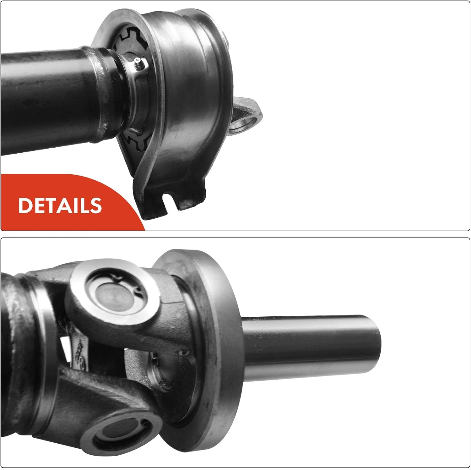 A-Premium Rear Drive Shaft Driveshaft Assembly Compatible with Ford F-150 F150 2006 2007 2008 & Lincoln Mark LT 2007 2008, [5.4L, RWD], Replace# 8L3Z4R602B, 7L344K145BA, Complete Prop Shaft